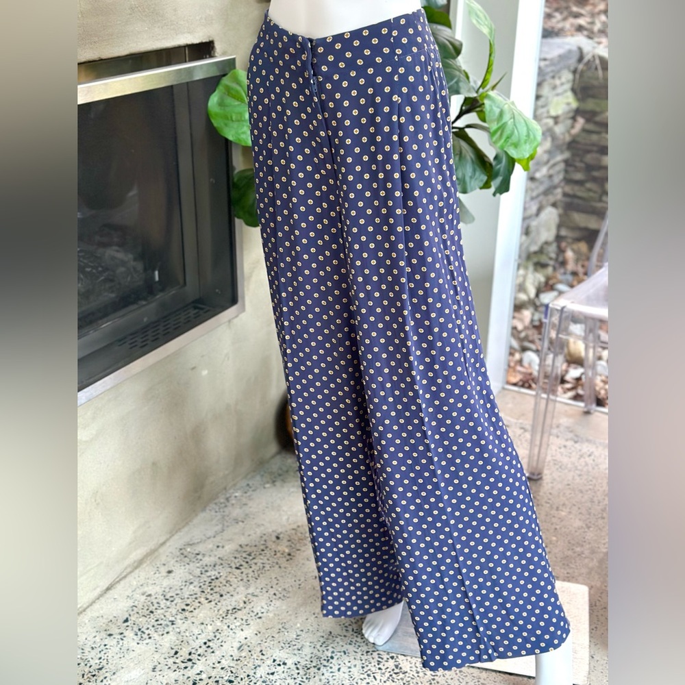 Anthropologie Feather and Bone Solstice Wide Leg Pants Size 6